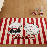 Joyful Wedding Tufted Entryway Mat
