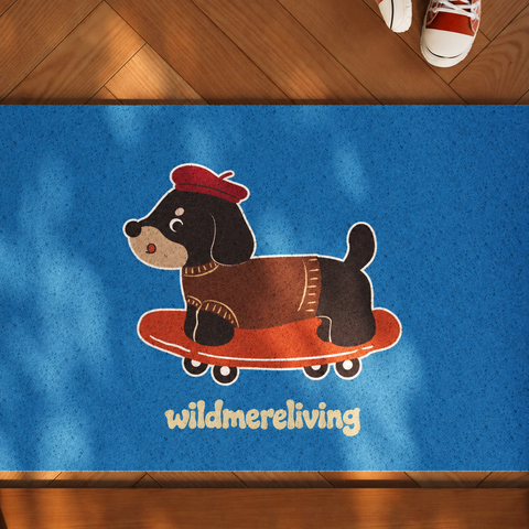 Lucky Pup Cuttable Tufted Entryway Mat