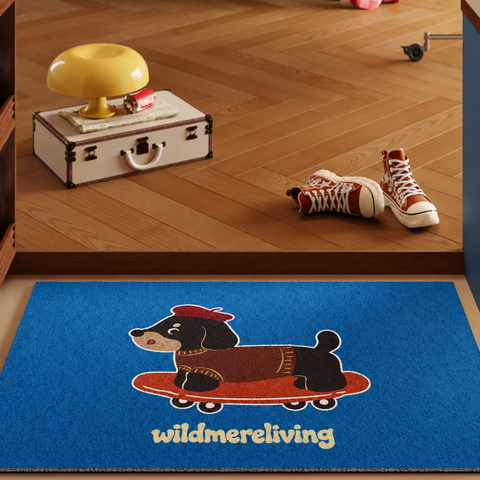 Lucky Pup Cuttable Tufted Entryway Mat