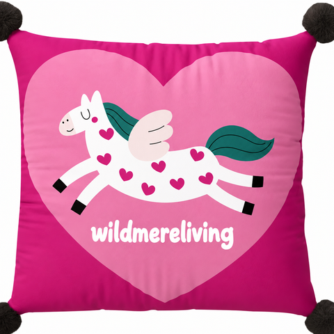 Love Pegasus Decorative Cushion