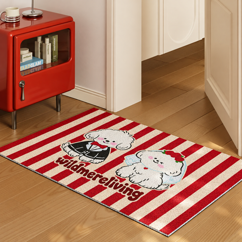 Joyful Wedding Tufted Entryway Mat