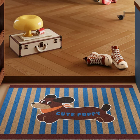Lucky Pup Cuttable Tufted Entryway Mat