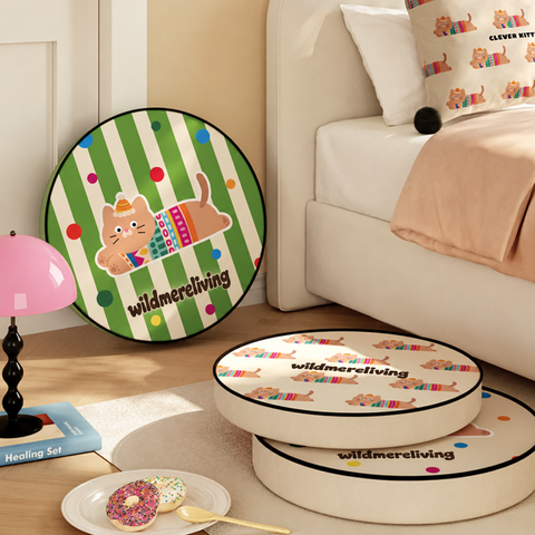 Sugar Cat Cozy Floor Cushion