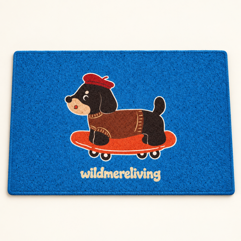 Lucky Pup Cuttable Tufted Entryway Mat